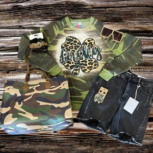 Feeling Lucky Camouflage Sweatshirt